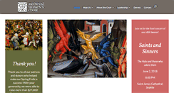 Desktop Screenshot of medievalwomenschoir.org